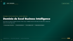 Portada: Dominio de Excel Business Intelligence